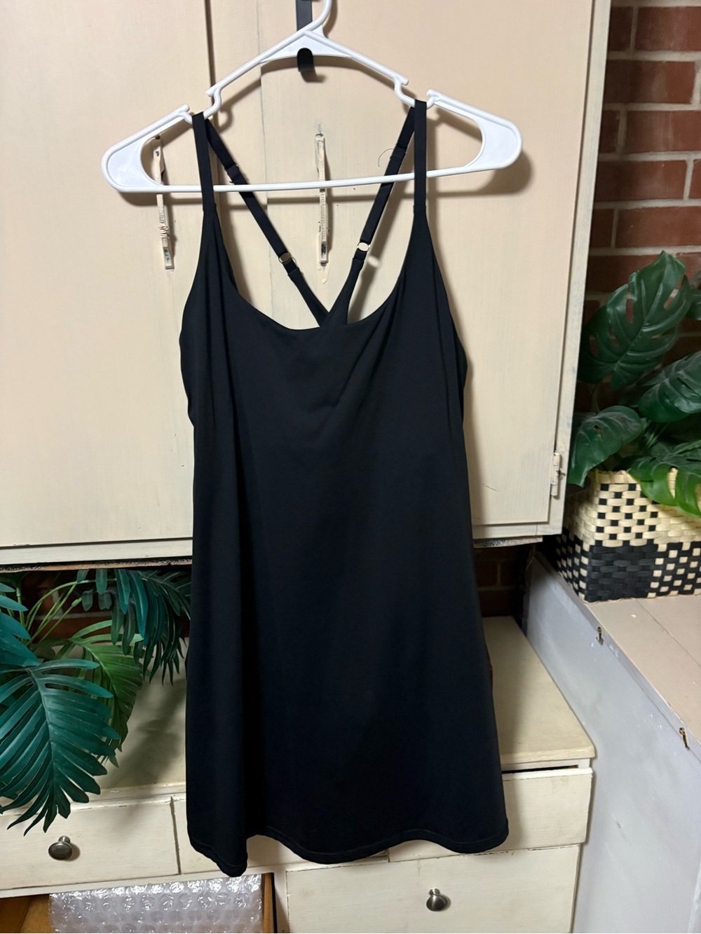Black athletic slip  Dress